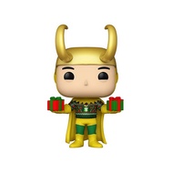 Funko Pop Marvel: Holiday 1322 - Loki (w/Sweater) (Metallic) (International Exclusive)