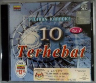 Pilihan Karaoke 10 Terhebat Vol.1 VCD Cover Version Lagu Hit Headwind Flybaits Jamal Abdillah Ramlah