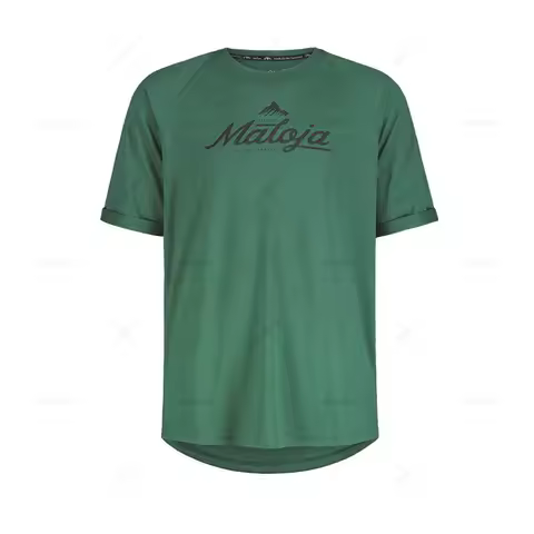 Maloja Racing Team T-Shirt, MTB Motocross Jersey, Summer Quick Dry Breathable Downhill Jersey, Off-R
