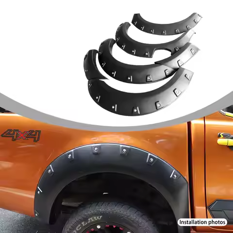 Modification Hot Selling Car Truck Parts Factory Fender Flare for Ford Ranger 4x4 Wheel Arch Simple 
