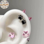 Gothic Bone and Nail Cute Cotton Headphones - Y2K Fashion Accessory Jewelry for Women