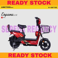 Sepeda Listrik UNITED ESPANA 2.0 Electric E Bike 350 Watt