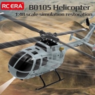 RC ERA 1/48 C186 4CH Remote Control Helicopter Gyroscope One Key Takeoff Barometer Battery Plastic M