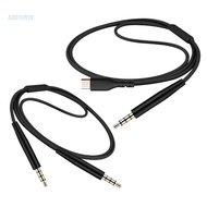 【3C】 Premium Headphone Cable with Microphone Clear Headsets Quality for 770NC 760NC