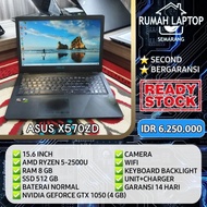 Laptop Asus X570ZD (second). Ryzen 5-2500U. RAM 8 GB. SSD 512GB. VGA