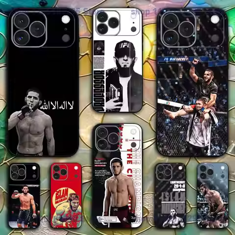 P4P Islam M-Makhachev For iPhone 17,16,15,14,13,12,11,Pro,X,XS,Max,XR,Plus,Mini Soft Silicone Phone 
