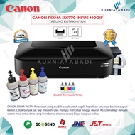 printer canon pixma ix6770 print only a3 infus tabung kotak - ix6870 wifi dye packing standar