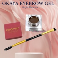 OKAYA EYEBROW GEL 2in1 ORIGINAL HQ 100%