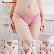 NEW&gt;&gt;Sheer Lace Adjustable Gstring Panties for Women Enhance Your Lingerie Collection