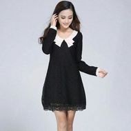 lady pregnant dress woman maternity lace dress