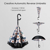 Reverse Umbrella/C Type Long Handle/Automatic/Enlarged/115Cm/Light Weight/Vehicle Umbrella