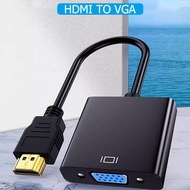 สายแปลง HDMI to VGA Cable สายจาก HDMIออกVGA สาย HDMI Cable Converter Adapter HD1080P
