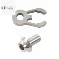 Handlebar Retainer Silver Titanium Alloy with Bolt Rust Resistant for Brompton Folding Bike 12G