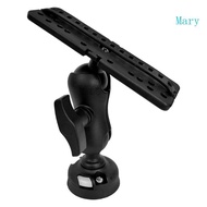 Mary Fish Finder Bracket 360 Degree Rotation Fish Finder Holder Base Mount Fish Finder Mount Base Ma