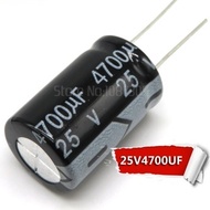 Aluminum Capacitor 25V4700uF16*25mm, Capacitor 4700uf 25V 16x25mm