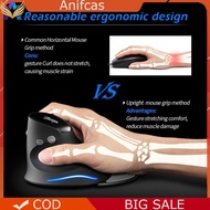 ZELOTES Gaming Mouse Upright Optical Mouse Wireless Game LED Mouse 2400 DPI