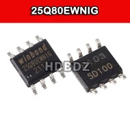 2~5PCS W25Q80EWSNIG 25Q80EWNIG SOIC-8 1.8V 8M-bit Serial Flash Memory Chip IC SMD