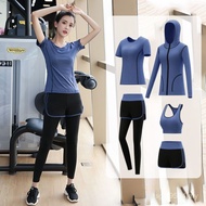 Fitness Suit Women Yoga Clothes Sports Suit Fitness Yoga Loose Running Suit Summer Morning Running S