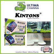 Kintons Aquarium Air Pump single outlet 3L/min double outlet 2x4L/min for oxygen aeration filter