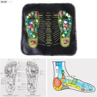 MABREM Reflexology Walk Acupoint Mat Cobblestone Leg Relaxation Foot Massager