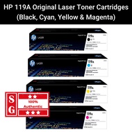 HP 119A Original Laser Toner Cartridge Black Toner Cyan Toner Magenta Toner Yellow Toner Color Laser