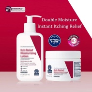 Itch Relief Moisturizing Lotion & Itch Relief Moisturizing Cream moisturizes dry skin