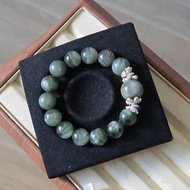 收藏貓眼順髮 稀有翠綠兔毛灰兔毛彩兔毛 兔毛水晶13mm