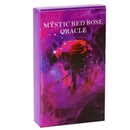 53 Pcs Cards Mystic Red Rose Oracle Deck 10.3*6cm A Situations Deck Tarot Cards Twin Flame Oracle Ca