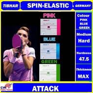 Tibhar Quantum X PRO BLUE ,PINK,Green Table Tennis Rubber PingPong Getah Spin-Elastic New Colour Rub