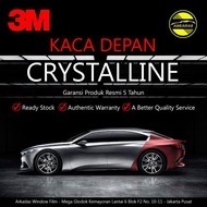Kaca Film / Kacafilm Mobil 3M Crystalline / Medium Car / Kaca Depan - Jarak 0-20, Medium Car