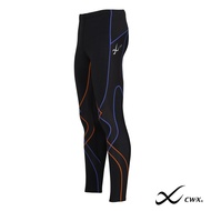 CW-X กางเกงผู้ชาย 9 ส่วน Stabilyx Man รุ่น IC9295BO สีเส้นน้ำเงินส้ม