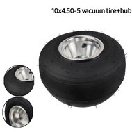 Go Kart 5 Inch Wheels Beach Car Accessories Drift Wheel 10X4.50-5 Kart Tire Highway Hub Front Wheels