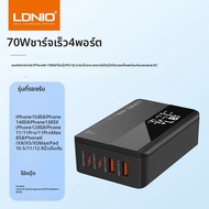 LDNIO | ชาร์จเร็วรองรับหลายอุปกรณ์ GaN ชาร์จเจอร์ 100W