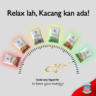 [BUNDLE OFFER] NGAN YIN THUMBS NATURAL SALTED PEANUT / COASTED PEANUT / BROAD BEAN / GREEN PEAS (40G