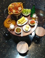 港式打邊爐摺桌套裝(只有火水爐)