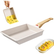 Tamagoyaki Pan Egg Frying Pan Square Frying Pan Non Stick Japanese Omelette Pan 7.9x6.3'' Square Fry