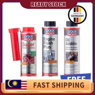 Liqui Moly ENGINE FLUSH (2678) + OIL ADDITIVE + INJECTION CLEANER (3 IN 1)