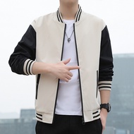 Bomber Jacket For Men Baseball Jacket  Varsity Jacket Korean Casual Streetwear Jacket For Men