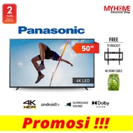 (EXPRESS DELIVERY KLANG VALLEY) PANASONIC TH-50JX700K 50" 4K ANDROID TV