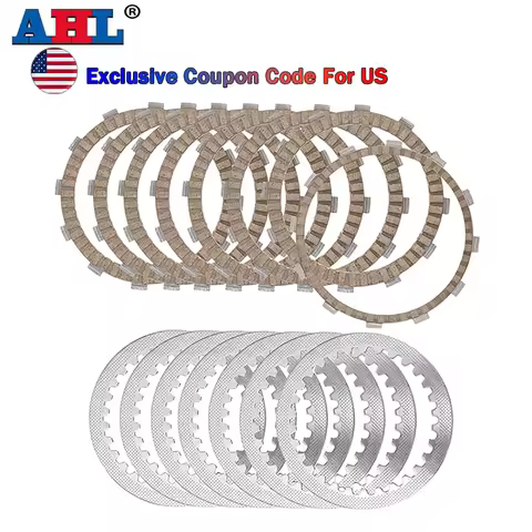 Motorcycle Clutch Friction Plates & Steel Plates For HONDA ST1300 2003-2010 ST1300A 2003-2013 ST1300
