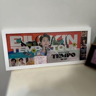 Narrow Pure Solid Wood Frame Photo Frame 1445 20 * 30 * 50 *603366Rice Paper Fan Calligraphy Frame C