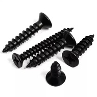 (-CWJ)Black carbon steel KA countersunk self-tapping, wood screws, countersunk self-tapping screws, 