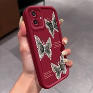 Casing hp for Samsung A07 4G M07 F07 Case Butterfly Aesthetic TPU Phone Cover Case Cesing Silicone S