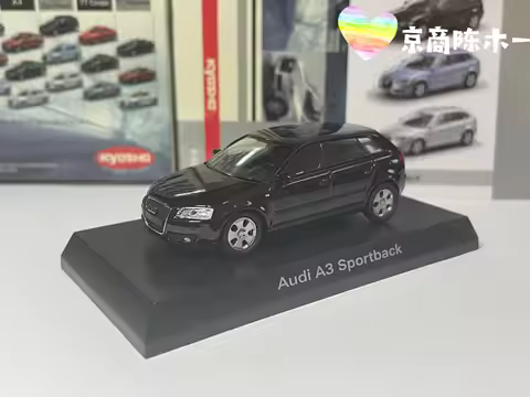 1/64 kyosho A3 Sportback Collection of die-cast alloy car decoration model toys