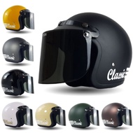promo 2024 / bisa cod helm bogo dewasa kaca datar / helm retro dewasa / helm bogo classic / helm jad