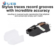 Dual Stylus Turntable Cartridge with Ruby+Sapphire Needles for LP 78 RPM Record