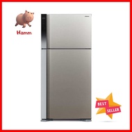 ตู้เย็น 2 ประตู HITACHI R-V550PD 19.4 คิว สเตนเลส อินเวอร์เตอร์2-DOOR REFRIGERATOR HITACHI R-V550PD 19.4CU.FT STAINESS STEEL INVERTER **หมดแล้วหมดเลย**