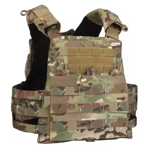 AVS Tactical Vest Plate Carrier Adaptive System MBAV Quick Release MOLLE Hunting Vest Protective Sof