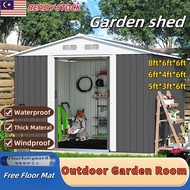 【WATERPROOF】Large Garden Storage Shed|Backyard Storage Outdoor Metal Shed|Storage Cabinet|Anti-Rust&