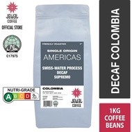 Jewel Coffee Decaf Colombia - Coffee Beans 1kg (Halal Certified)
